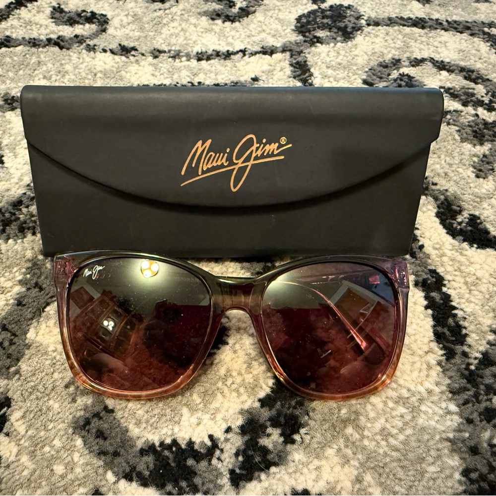 Maui Jim Women's Sunglasses - Pink and Brown